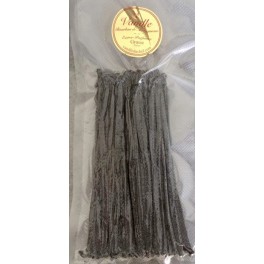 RECHARGE de 30 gousses de Vanille Noire de Madagascar- calibre 14/15 cm